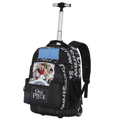 One Piece Pirates-GTS FAN Trolley Backpack, Blue