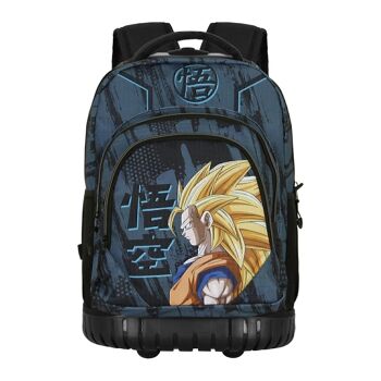 Dragon Ball (Dragon Ball) Warrior-Trolley Sac à dos GTS FAN, Vert 2