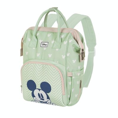 Disney Mickey Mouse Hello-Mommy Backpack, Green