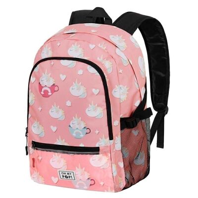 O My Pop! Cupnicorn-Backpack Fight Clear, Pink