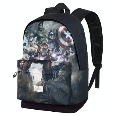 Marvel The Avengers Troupe-Backpack HS FAN 2.0, Green