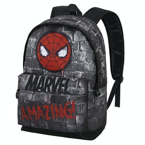 Marvel Spiderman Amazing-Mochila HS FAN 2.0, Multicolor