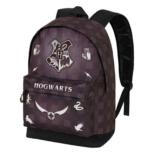 Harry Potter Hogwarts-Mochila HS FAN 2.0, Marrón