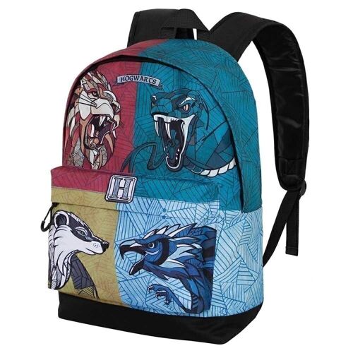 Harry Potter Magic Animals-Mochila HS FAN 2.0, Negro