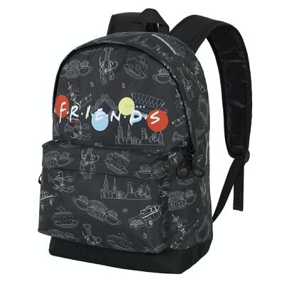 Friends Lights-HS FAN 2.0 Backpack, Black
