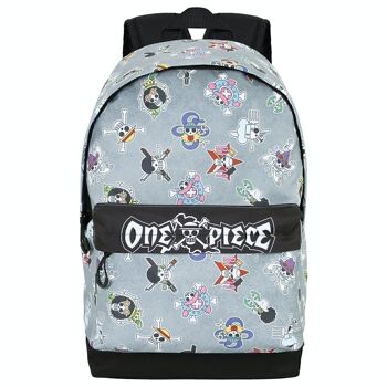 One Piece Skull Symbols-Sac à dos HS FAN 2.0, Gris 2