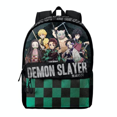 Demon Slayer Kimetsu no Yaiba-Backpack HS FAN 2.0, Black