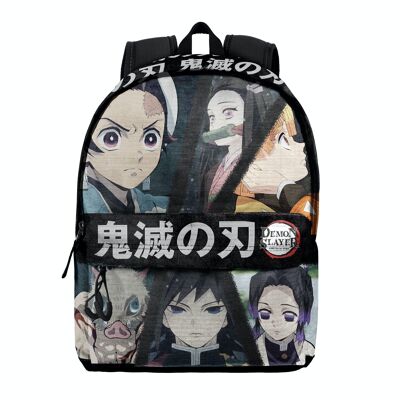 Demon Slayer Taisho-Sac à dos HS FAN 2.0, Noir