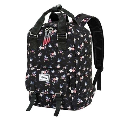 Disney Mickey Mouse Nature-Peach Backpack, Black