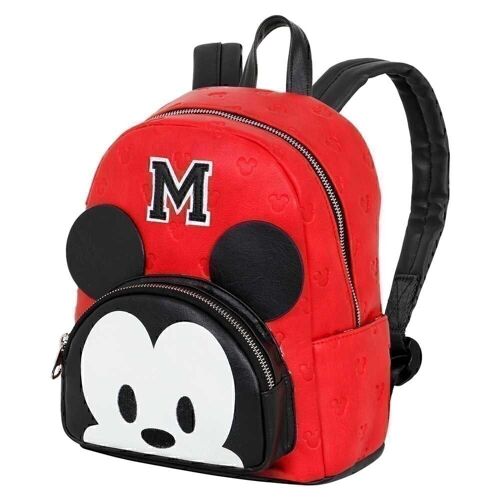 Disney Mickey Mouse M-Mochila Heady, Rojo