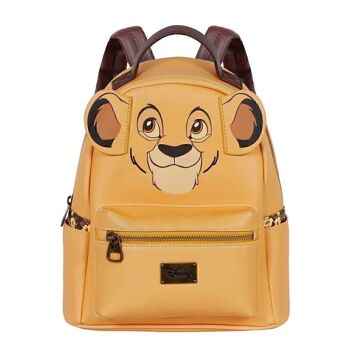 Disney Le Roi Lion Face-Heady Sac à dos Jaune 2