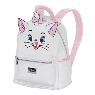 Disney The Aristocats Marie Face-Heady Backpack, White