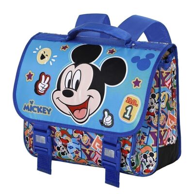 Disney Mickey Mouse Blissy-Cartable Backpack 2.0, Orange