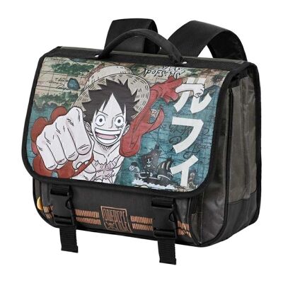 One Piece Map-Backpack Cartable 2.0, Brown