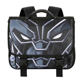 Marvel Black Panther Wakanda-Cartable Sac à dos 2.0, noir 2