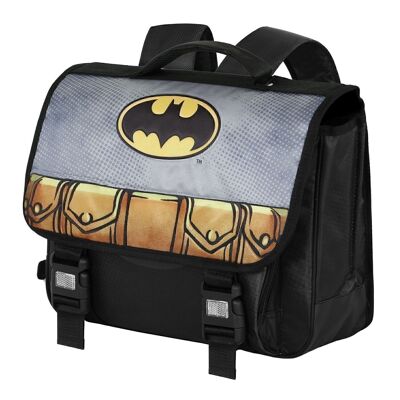 DC Comics Batman Batdress-Cartable Backpack 2.0, Black