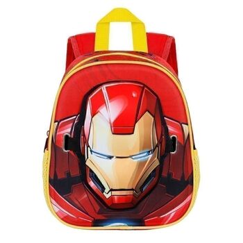 Marvel Iron Man Armor-Mask Sac à dos Rouge 2