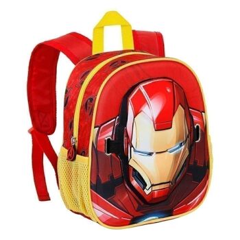 Marvel Iron Man Armor-Mask Sac à dos Rouge 3