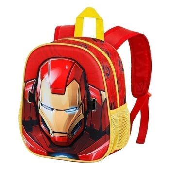 Marvel Iron Man Armor-Mask Sac à dos Rouge 5