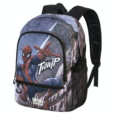 Marvel Spiderman Arachnid-Fight FAN 2 Backpack.0, Red