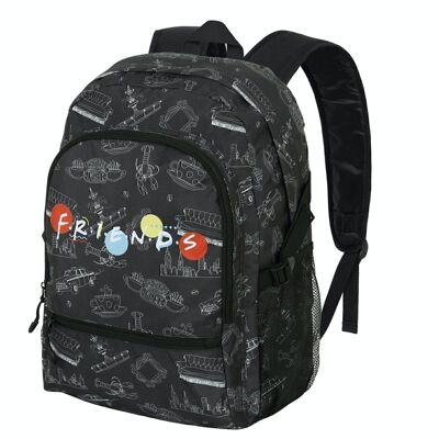 Friends Lights-Backpack Fight FAN 2.0, Black