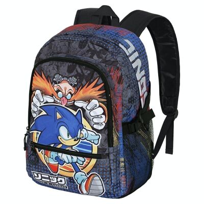 Sega-Sonic Checkpoint-Backpack Fight FAN 2.0, Blue