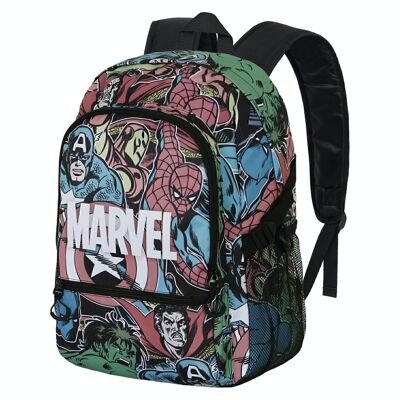 Marvel Heroes-Sac à dos Fight FAN 2.0, Rouge