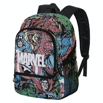 Marvel Heroes-Sac à dos Fight FAN 2.0, Rouge 1