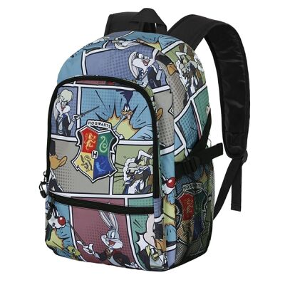Looney Tunes Harry Comic-Backpack Fight FAN 2.0, Gray