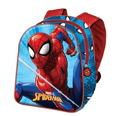 Marvel Spiderman Climb-3D Mini Backpack, Blue