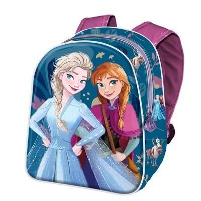 Disney Frozen 2 Beauty-Mochila 3D Mini, Malva