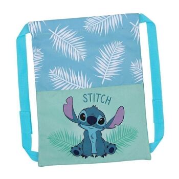 Disney Lilo et Stitch Palms-Joy Sac à cordes Vert 3