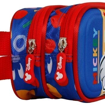 Disney Mickey Mouse Oh Boy-Double Trousse 3D Rouge 5