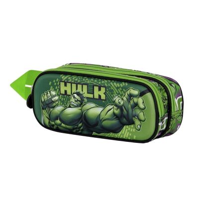 Marvel Hulk Destroyer-Double 3D Pencil Case, Green