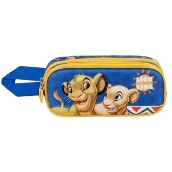 Disney Le Roi Lion Nala-Double Trousse 3D Bleu 2