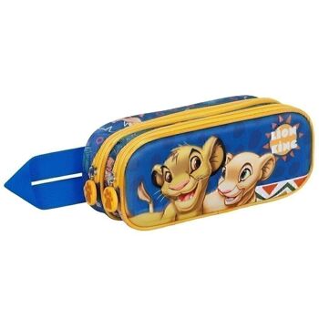 Disney Le Roi Lion Nala-Double Trousse 3D Bleu 3