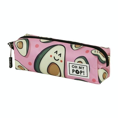 Oh My Pop! Waca-Estuche Portatodo Cuadrado FAN 2.0, Rosa