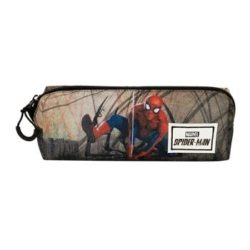 Étui de transport carré Marvel Spiderman Webslinger-FAN 2.0, noir 2