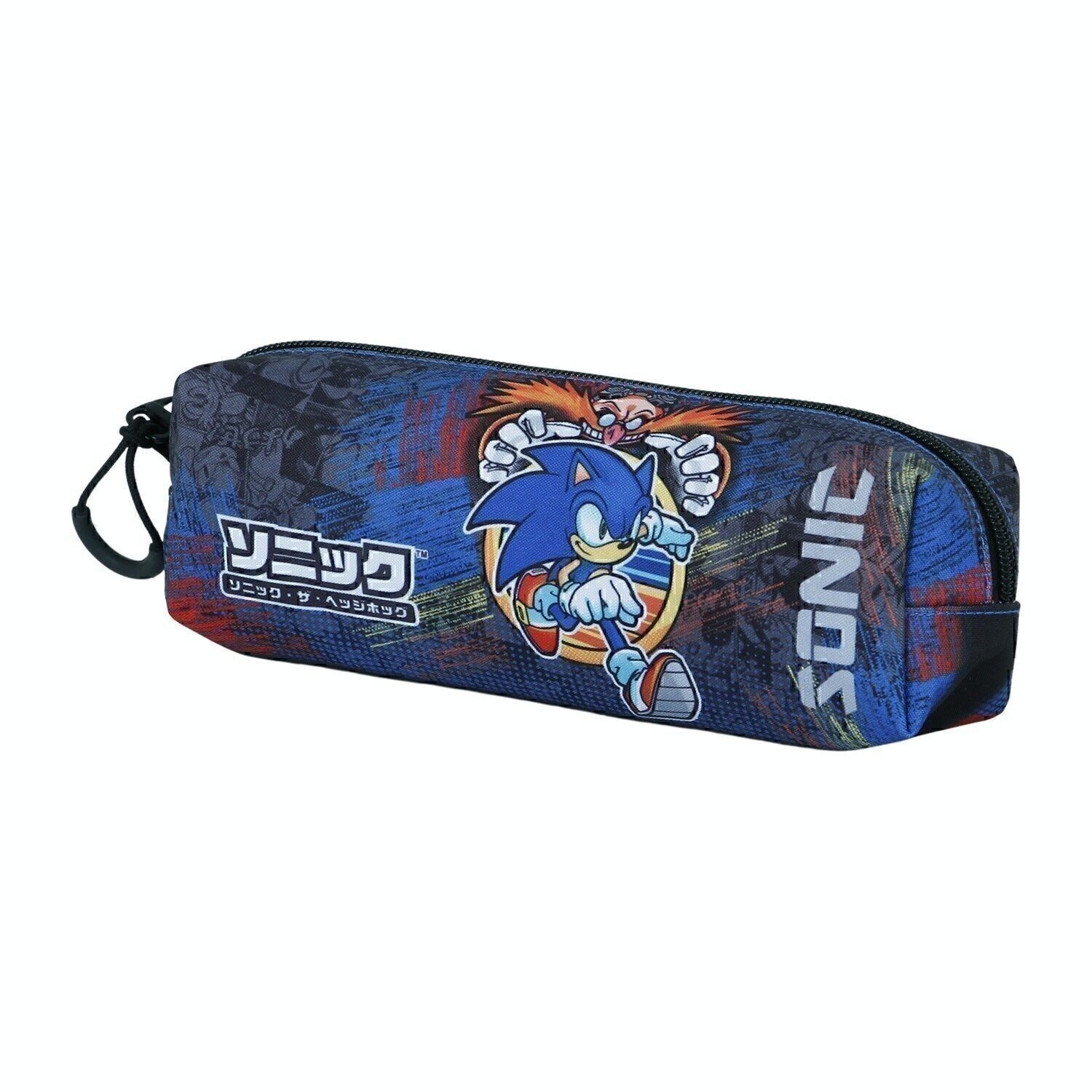 Astuccio quadrato Sega-Sonic Checkpoint-FAN 2.0, blu