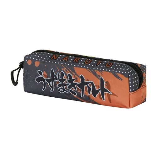 Naruto Hachimaki-Estuche Portatodo Cuadrado FAN 2.0, Naranja