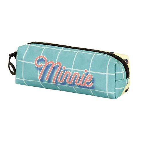 Disney Minnie Mouse Cheese-Estuche Portatodo Cuadrado FAN 2.0, Azul