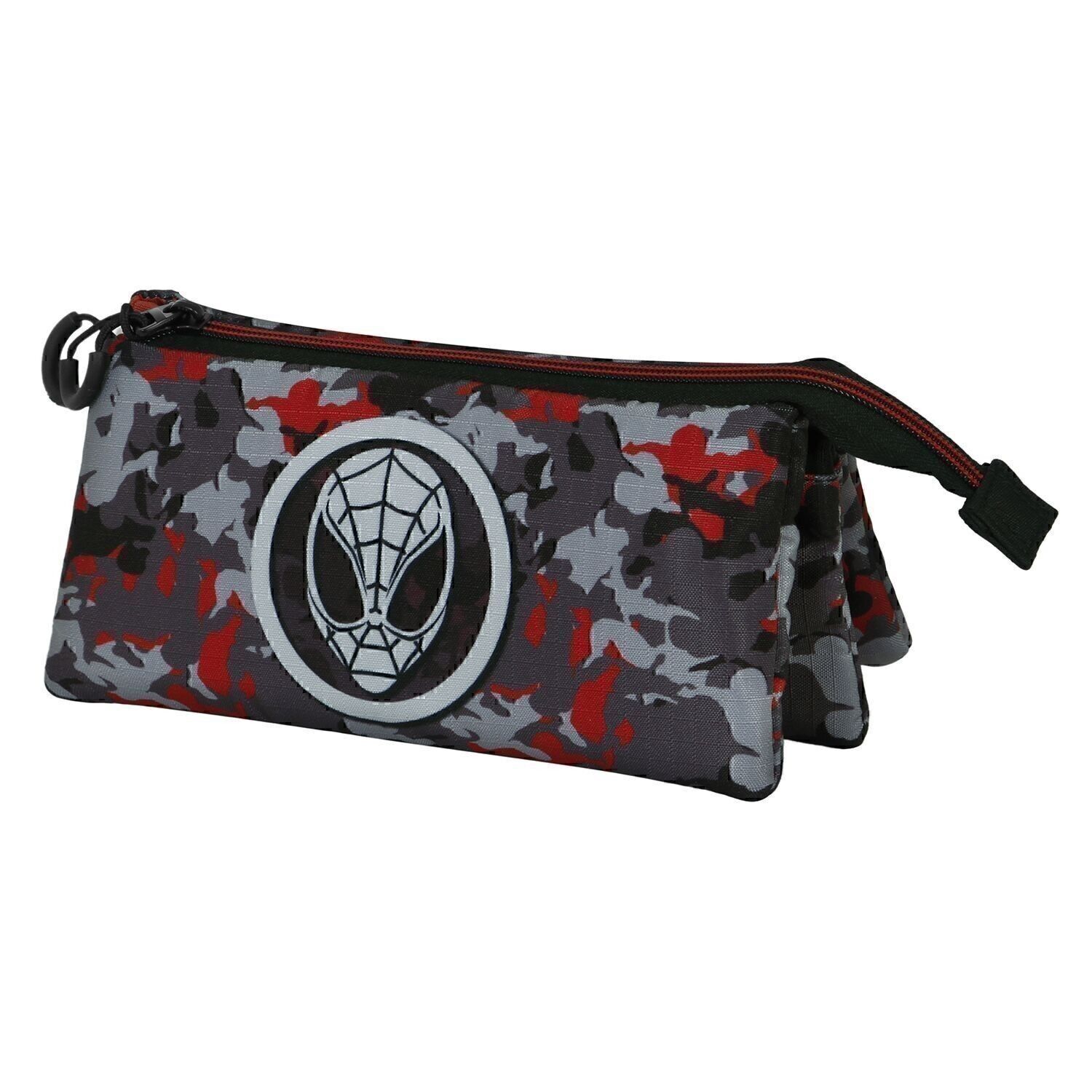 Custodia da trasporto Marvel Spiderman Spidercammo-Triple ECO, nera