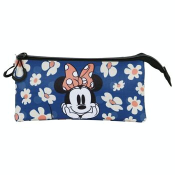 Disney Minnie Mouse Happy Field-ECO Trousse triple Vert 2