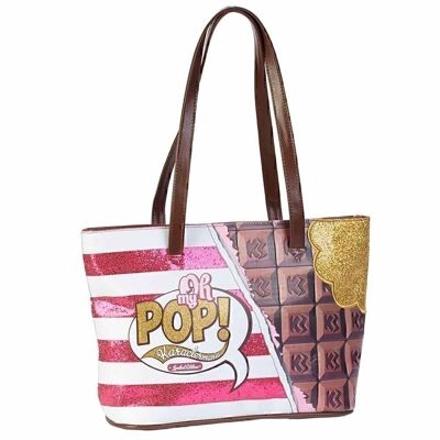 O My Pop! Chocolat-Tote Bag, Pink