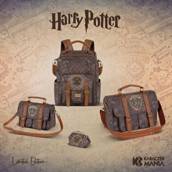 Harry Potter Pride-Grand sac cartable, marron 7
