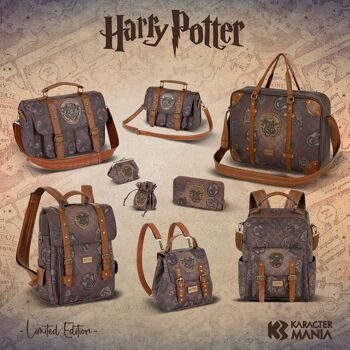Harry Potter Pride-Grand sac cartable, marron 8