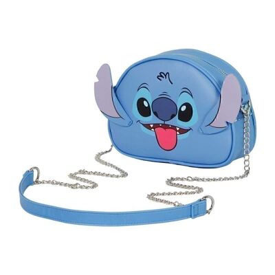 Disney Lilo and Stitch Face-Heady Bag, Blue
