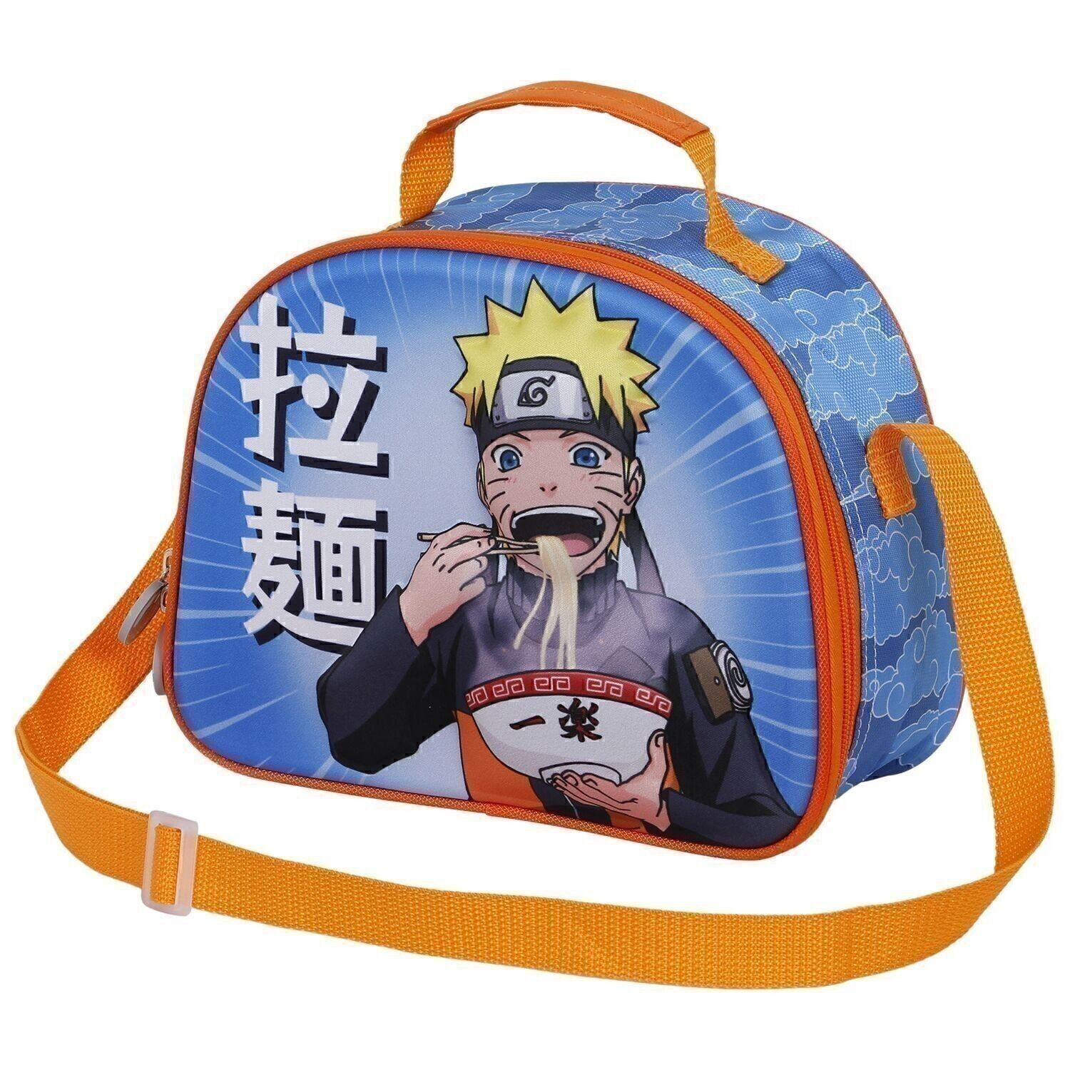 Naruto Ramen-Borsa Pranzo 3D, Blu