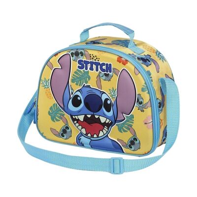 Disney Lilo y Stitch Grumpy-Bolsa Portamerienda 3D, Amarillo