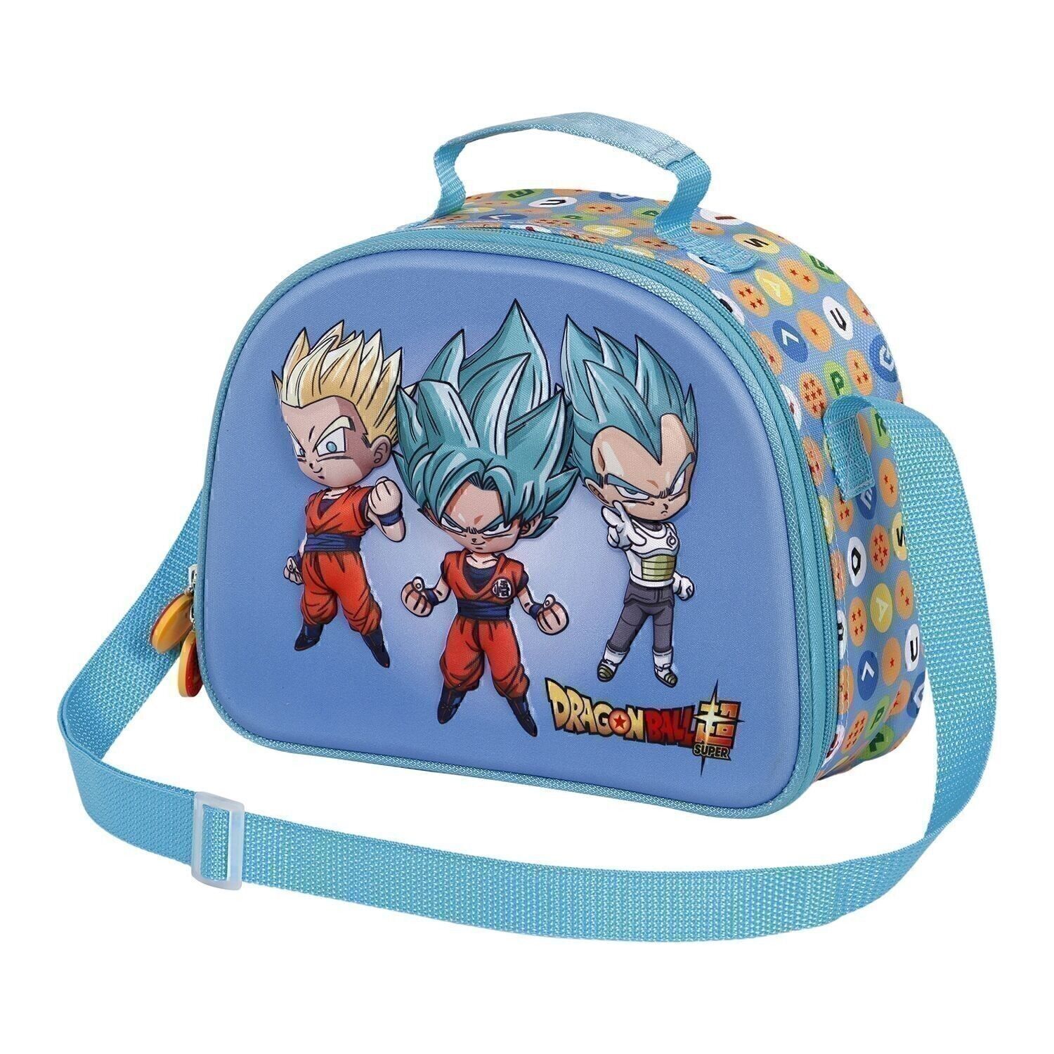 Borsa pranzo Dragon Ball (Dragon Ball) Three-3D, blu